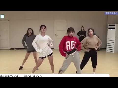 171027 fromis_9 (‪프로미스나인) Jiwon’s Team (Hayoung, Chaeyoung, Nagyung) - Talk Dirty Dance Practice