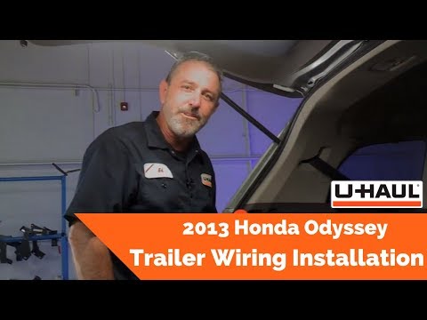 2013 Honda Odyssey Trailer Wiring Installation