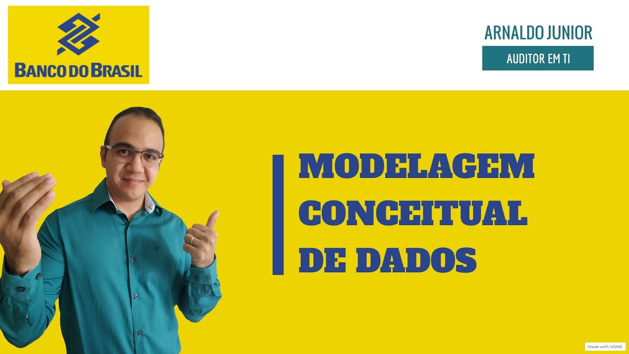 MODELAGEM CONCEITUAL DE DADOS (Abordagem Entidade-Relacionamento) | Concurso BNDES - ANALISTA