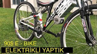 ELEKTRİKLİ BİSİKLETE SERVET ÖDEMEYİN, KENDİ ELEKTRİKLİ BİSİKLETİNİZİ TASARLAYIN