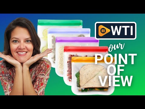 rezip 5-pack Flat Lunch Reusable BPA-Free Food Grade Storage Bag - WTI product video review