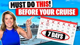 25 Essential Things To Do Before Leaving for Your Cruise! (1-2 weeks Pre-Cruise)