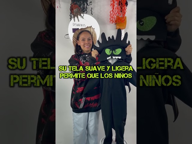 Vídeo relacionado con Spooktacular Creations Disfraz de dragón negro y azul con alas y máscara - Traje de Halloween para fiestas de niños, cosplay-M