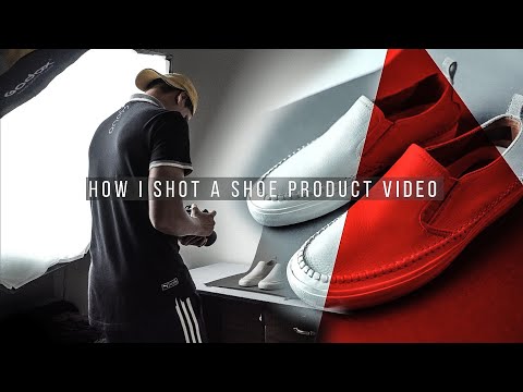 HOW TO SHOOT A SHOE PRODUCT VIDEO IN YOUR ROOM | CLARKS SHOES | SONY A7III