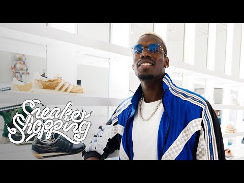 Paul Pogba Goes Sneaker Shopping With Complex