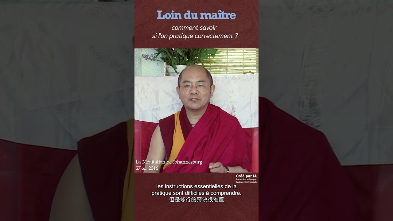 Maître Éloigné, Pratique Incertaine — Que Faire ? (Khenpo Sodargye)
