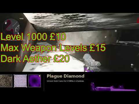 SEASON 3 BLACK OPS COLD WAR  ( Max lvl 1000/Dark Aether/MAX GUN LEVELS) NO FREE LOBBIES