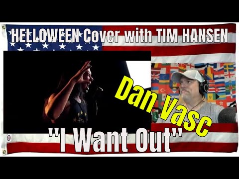 HELLOWEEN Cover with TIM HANSEN - "I Want Out" - REACTION