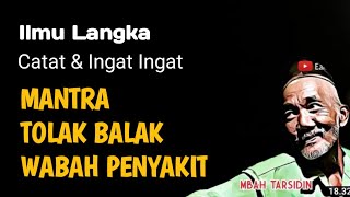 Download lagu Penangkal WABAH Mujarab || Ilmu kaweruh jawa kuno mbah tarsidin mp3 Download lagu Penangkal WABAH Mujarab || Ilmu kaweruh jawa kuno mbah tarsidin mp3