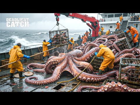 How Fishermen Turned 6 Tons of Octopus Into $900,000 in Less Than a Week | Fishing Documentary