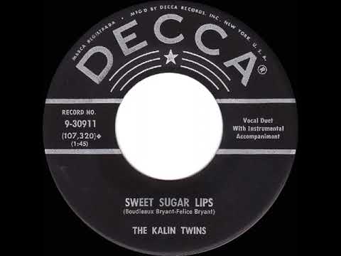 1959 Kalin Twins - Sweet Sugar Lips