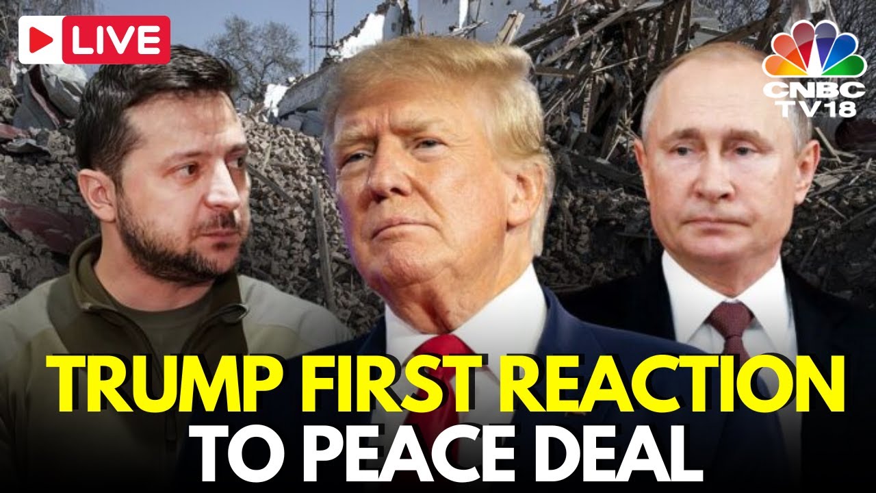 LIVE: Donald Trump Reacts to Peace Deal with Russia Over Russia-Ukraine War | Trump Putin |N18G