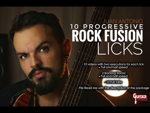 Juan Antonio - 10 Progressive Rock Fusion Licks