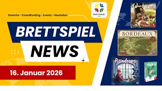 Brettspiel News der Brettspielbox -16.01.2026