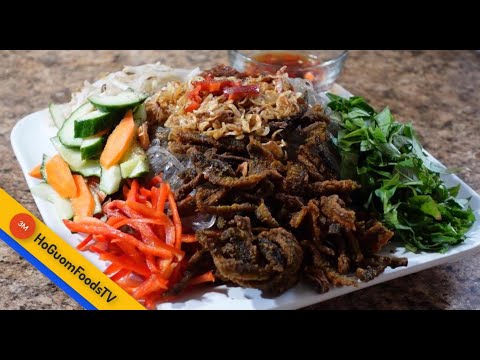 MIẾN LƯƠN TRỘN CHUA CAY Đặc Sản Hà Nội Làm Nhanh Trong 30 Phút Ăn Rồi Nghiền Mãi Bạn Đã Ăn Chưa?