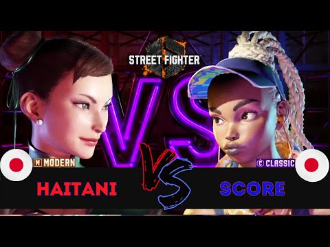 SF6 👊 HAITANI (Chun-Li) vs SCORE (Kimberly) 👊 Replay Match - Street Fighter 6