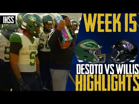 DeSoto vs Willis: Jermaine Bishop vs Sarod Baker Highlights