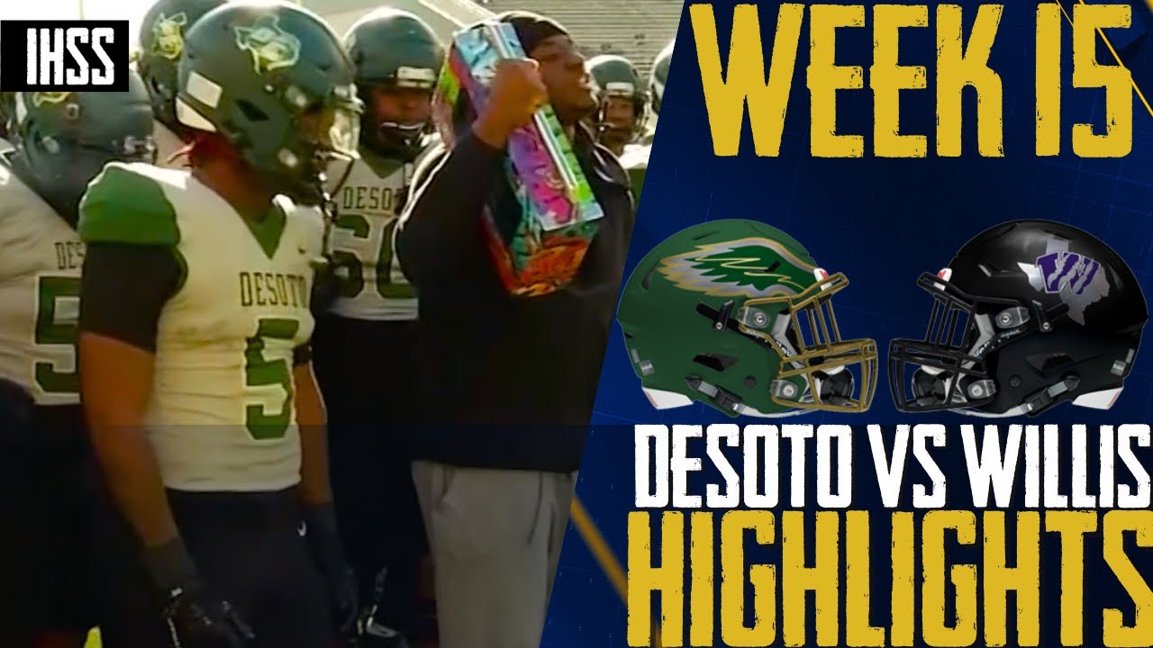 DeSoto vs Willis: Jermaine Bishop vs Sarod Baker Highlights