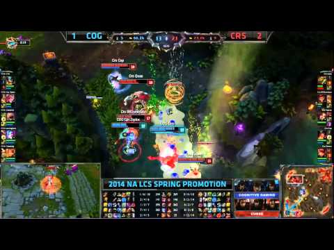 Crs Voyboy Quadra Kill - Crs vs COG - 2014 NA LCS Promotion