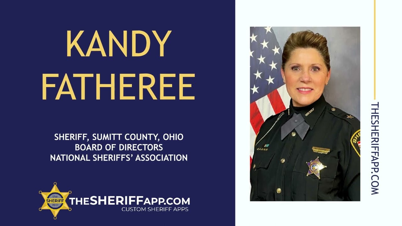 Sheriff Kandy Fatheree, Sumitt County, OH.  Board of Directors, National Sheriffs' Association