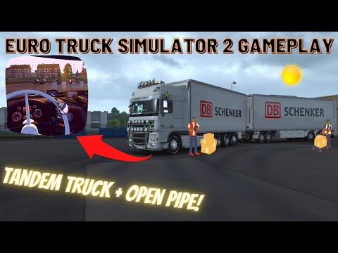 IT IS TANDEM TIME! | ETS2 MODS | Spring 🌱 | DAF XF105 | Karlskrona to Copenhagen | 1.43