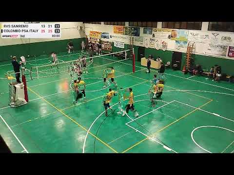 Serie C: RVS SANREMO vs COLOMBO PSA ITALY - 23/11/2025