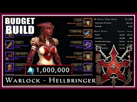 Solid Damage Build on a Budget! (1 mill AD limit) Warlock DPS Guide & Setup! - Neverwinter M26