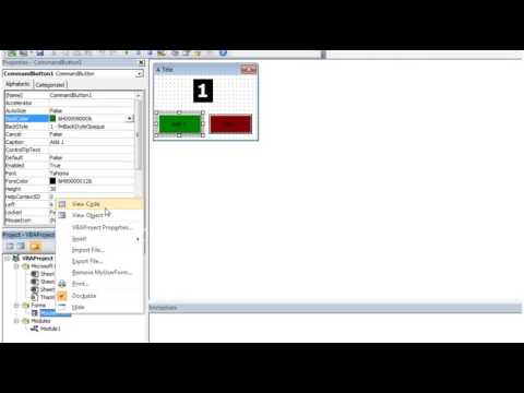 Excel 2010 VBA Tutorial 43   Userforms   Command Buttons