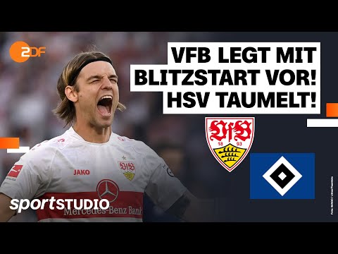 VfB Stuttgart – Hamburger SV Highlights | Relegation Hinspiel Bundesliga 2022/23 | sportstudio