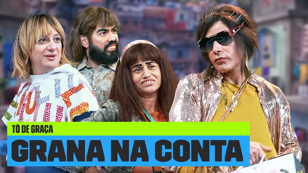 Graça GANHOU um DINHEIRO! | Tô de Graça | Temporada 8 | Multishow