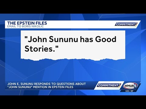 John E. Sununu campaign responds to questions about John Sununu mention in Epstein files