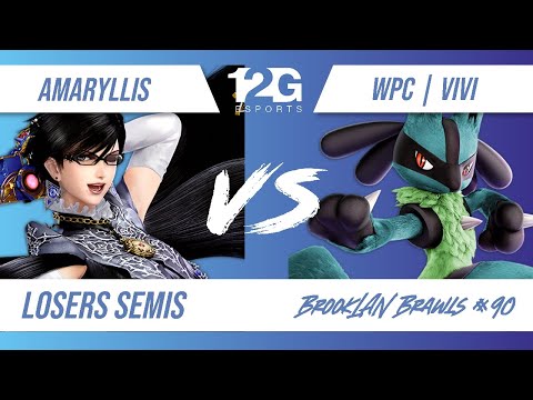 BrookLAN Brawls 90 - Amaryllis (Bayonetta) v. WPC | Vivi (Lucario) - Losers Semis