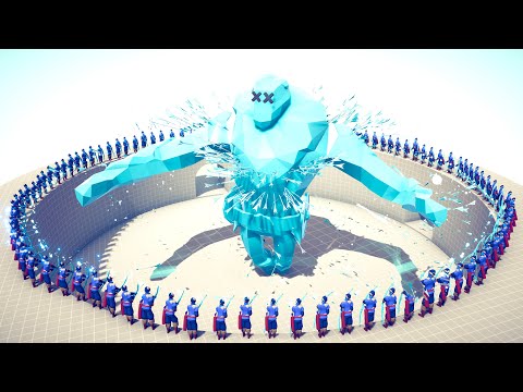 100x ICE ARCHER vs EVERY UNIT - Totally Accurate Battle Simulator TABS