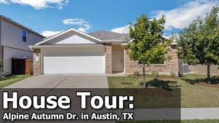 MLS House Tour: 3900 Alpine Autumn Dr. in Austin, TX - Solar Powered Home Near Major Employers