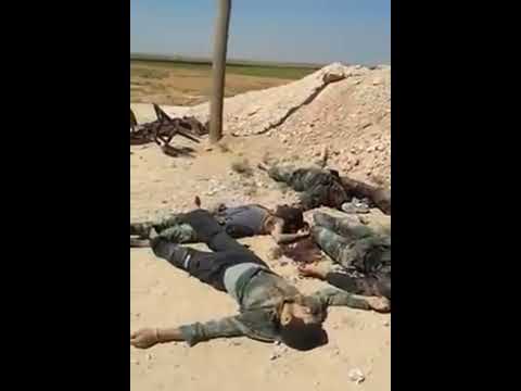 السيطرة على حاجز بئر عاشق من قبل كتيبة القادسية في منطقة تل أبيض في الرقة