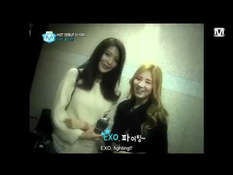 [120405] EXO cut from Mnet Wide - Sooyoung, Hyoyeon cut (Eng Sub)