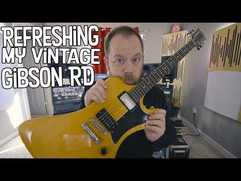 Refreshing My VIntage Gibson RD!