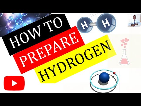 Preparation of hydrogen gas