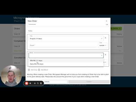 Editing One-Off Orders - Changing the Delivery Date