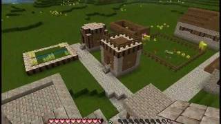 preview picture of video 'Mein Minecraft Dorf'