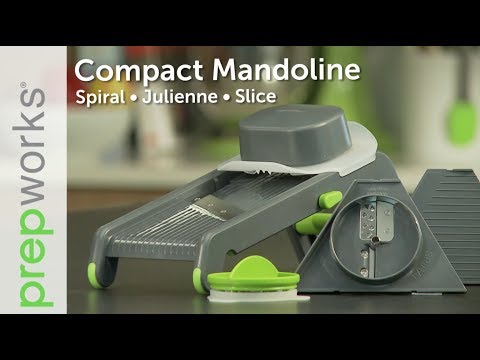 Prepworks Compact Mandoline - Slice - Julienne - Spiral