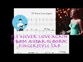 I'll Never Love Again (from A Star Is Born) fingerstyle tab