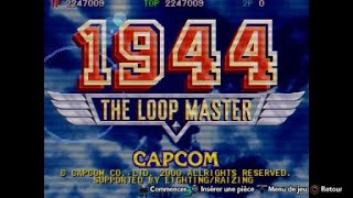 Capcom Arcade Stadium . 1944 The Loop Master '2000' Arcade JAP . Shoot 'em up . SHMUP