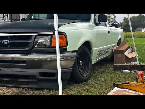 RicksRangerz 1994 Ranger Front Coilover Conversion Kit install