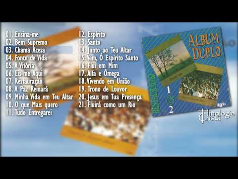 LP "RESTAURAÇÃO I E II" - LIFE PRODUÇÕES (ASAPH BORBA)