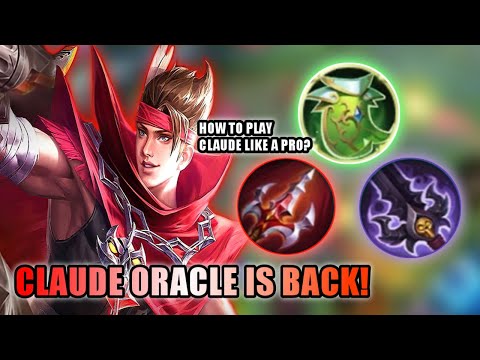 NEW BEST BUILD CLAUDE FOR COUNTER ENEMY BURST DAMAGE! WTF! INSANE BUILD | TOP GLOBAL CLAUDE | MLBB