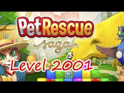 Pet Rescue Saga Level 2001 (NO BOOSTERS)
