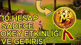 Miniaturka - 10 KARAKTER İLE OKEY KASIYORUZ! 8 HESAP SÜRGÜN MAĞARASI METİN + VE OKEY GETİRİSİ NE KADAR? #