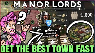 ULTIMATE Manor Lords Guide - Easy 1000+ Population - 21 Tips & IMPORTANT Things You Need to Know!