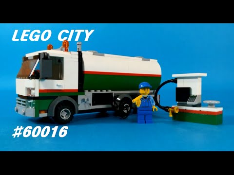 Vidéo LEGO City 60016 : Le camion-citerne